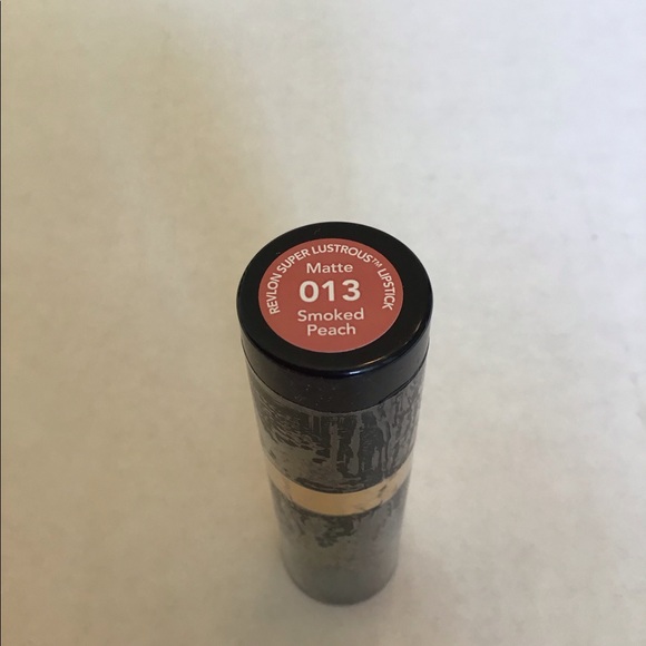 Revlon Super Lustrous Lipstick, Matte Smoked Peach #013 - Picture 2 of 3